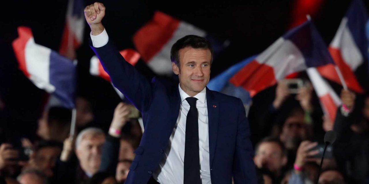 Emmanuel Macron fue reelecto en Francia en la segunda vuelta