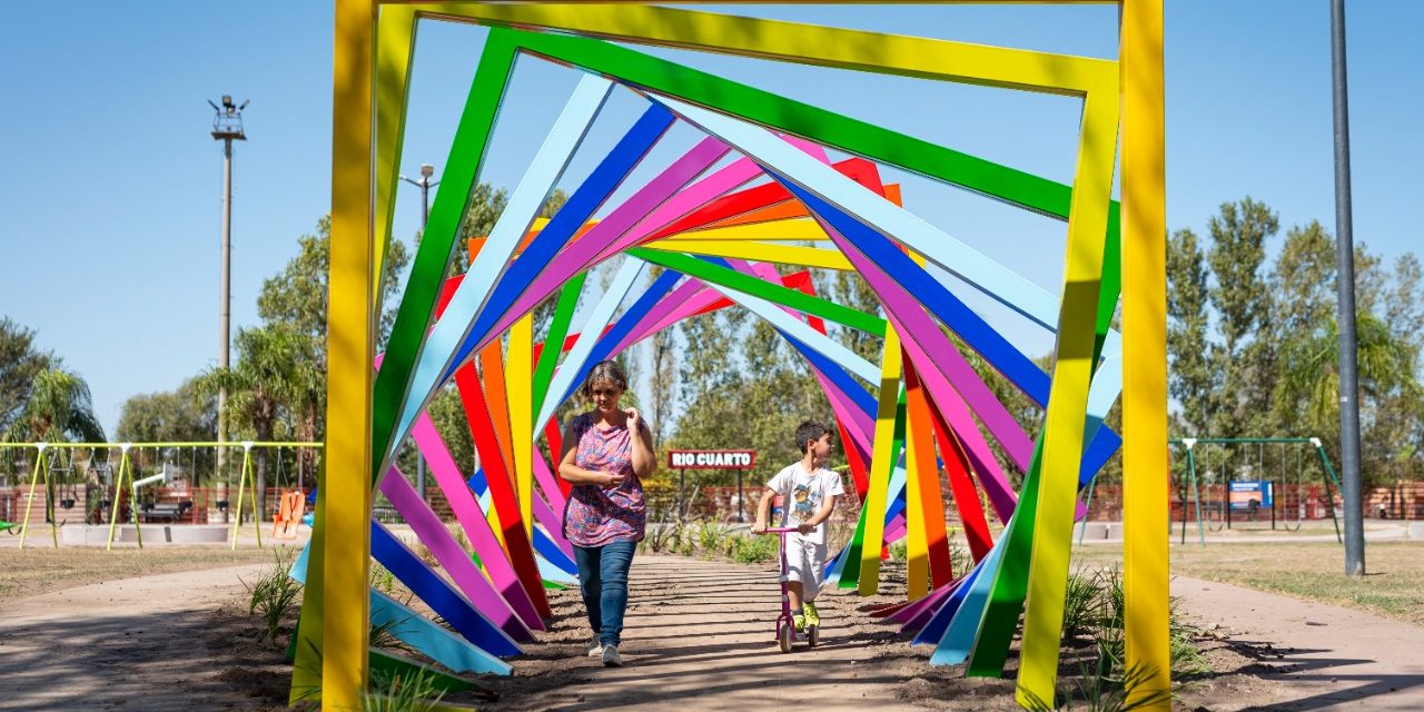 Presupuesto Participativo: quedaron habilitados los nuevos juegos en el Andino de Río Cuarto