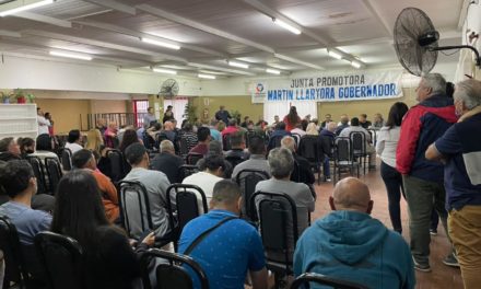Se lanzó en Alta Gracia la Junta Promotora “Martín Llaryora Gobernador 2023”