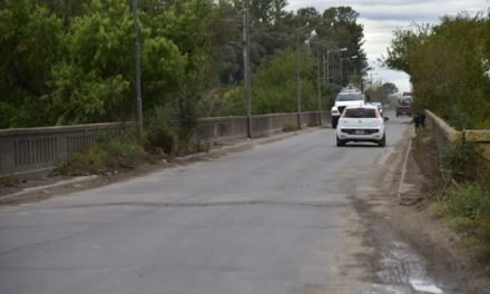 Gill gestionó ante Vialidad Provincial la ampliación del puente carretero en el trayecto de ruta provincial 2