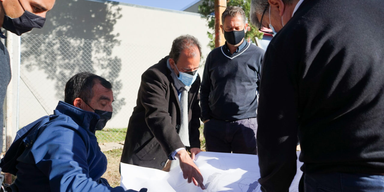 Parque Sur: avanzan las obras en el predio del Viejo Hospital de Río Cuarto