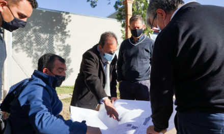 Parque Sur: avanzan las obras en el predio del Viejo Hospital de Río Cuarto