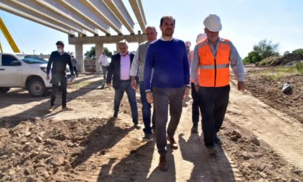 Villa María: Avanza la construcción del puente de Circunvalación sobre el río Ctalamochita