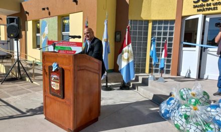 Berrotarán: se inauguró el SUM del Jardín de Infantes Mercedes San Martín de Balcarce