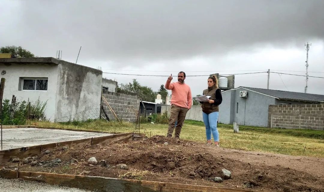 Comenzó la obra de los dos primeros módulos del programa Vivienda Semilla en Carnerillo