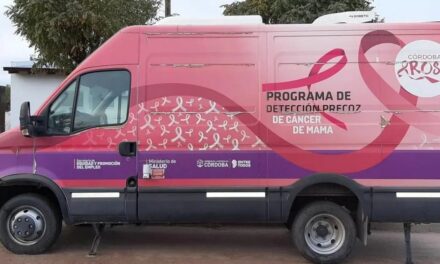 Salud: llegó a Buchardo el mamógrafo móvil de la provincia
