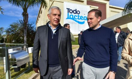 Villa María: El ministro de Agricultura de la Nación, Julián Domínguez, visitó TodoLáctea