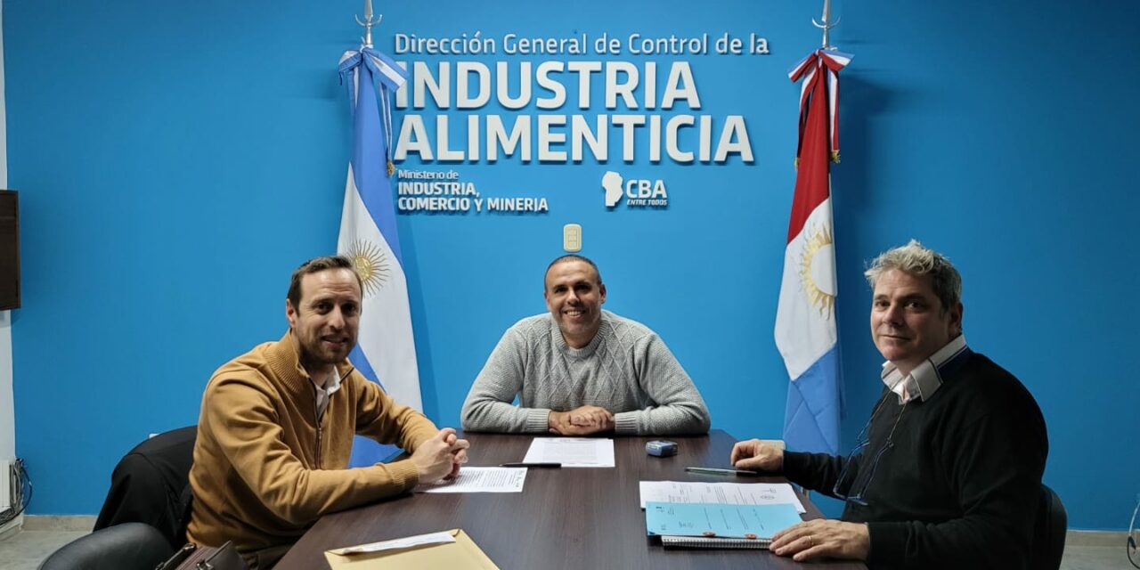 Bulnes: firma de convenio con la Dirección de Industria Alimenticia de Córdoba