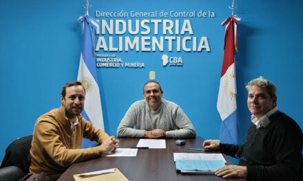 Bulnes: firma de convenio con la Dirección de Industria Alimenticia de Córdoba