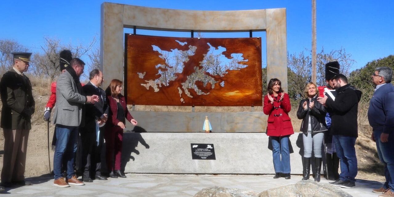 Las Albahacas: Se inauguró la plaza “Héroes de Malvinas”