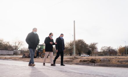 Llamosas: “el plan municipal de pavimentación avanza en cada sector de la ciudad”