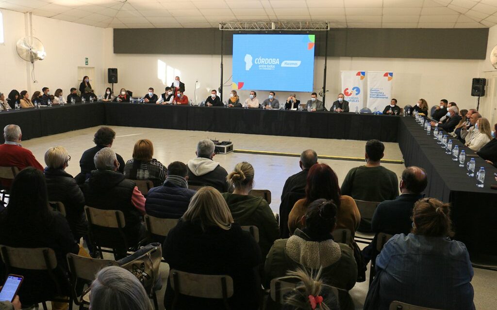 Río Cuarto: Se realizó la Apertura de sesiones 2022 de los Consejos Barriales de Prevención y Convivencia