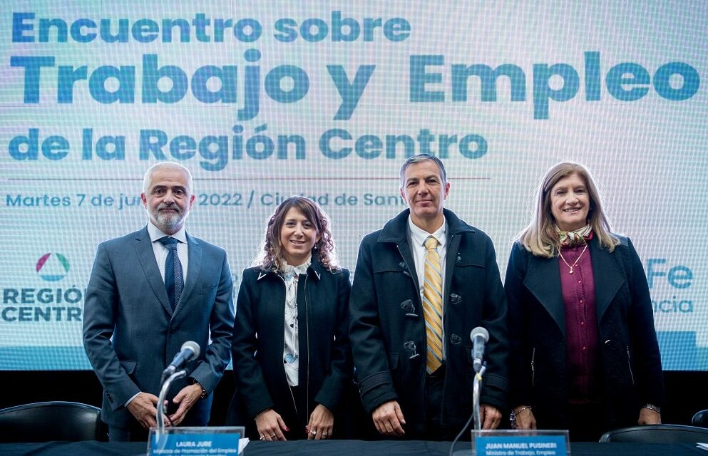 Córdoba llevó la experiencia de los programas de empleo y formación a Santa Fe