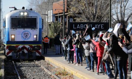 Arribó la Marcha Blanca a Laboulaye, General Levalle y Vicuña Mackenna