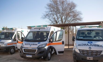 Villa Huidobro adquirió una Ambulancia 0 km