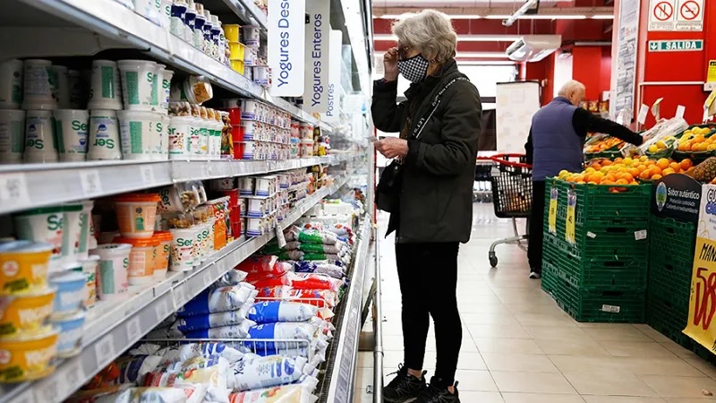 El índice de precios al consumidor subió 5,3% en junio