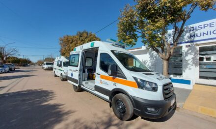 Con fondos genuinos, San Basilio adquirió una ambulancia 0 km