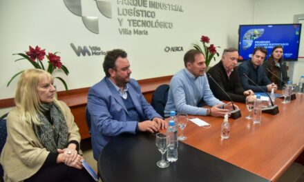 Villa María: firma de convenio para la ejecución de un diagnóstico ambiental en empresas del Parque Industrial