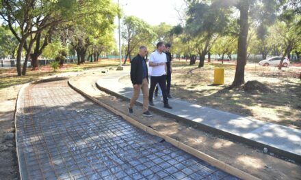 Villa María: avanza el hormigonado de caminerías y ciclovías del túnel Hermanos Seco