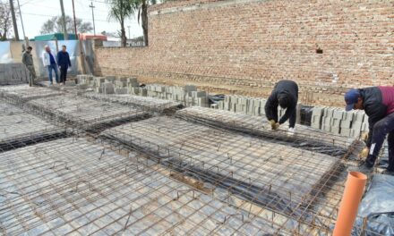 Villa María: avanza la construcción del nuevo Centro de Desarrollo Infantil en barrio Nicolás Avellaneda