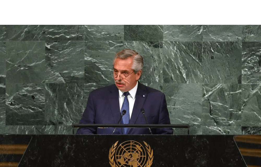 Fernández pidió en la ONU el “rechazo global a los discursos extremistas”
