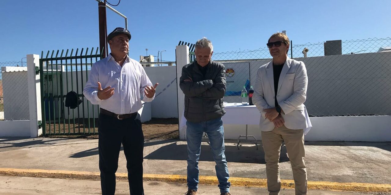 Alcira Gigena: se inauguró la nueva planta de agua