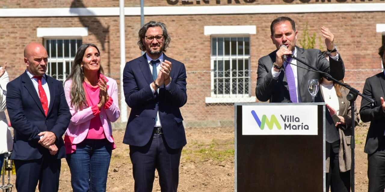 Villa María: se inauguró el Centro Comunitario de Inclusión Integral