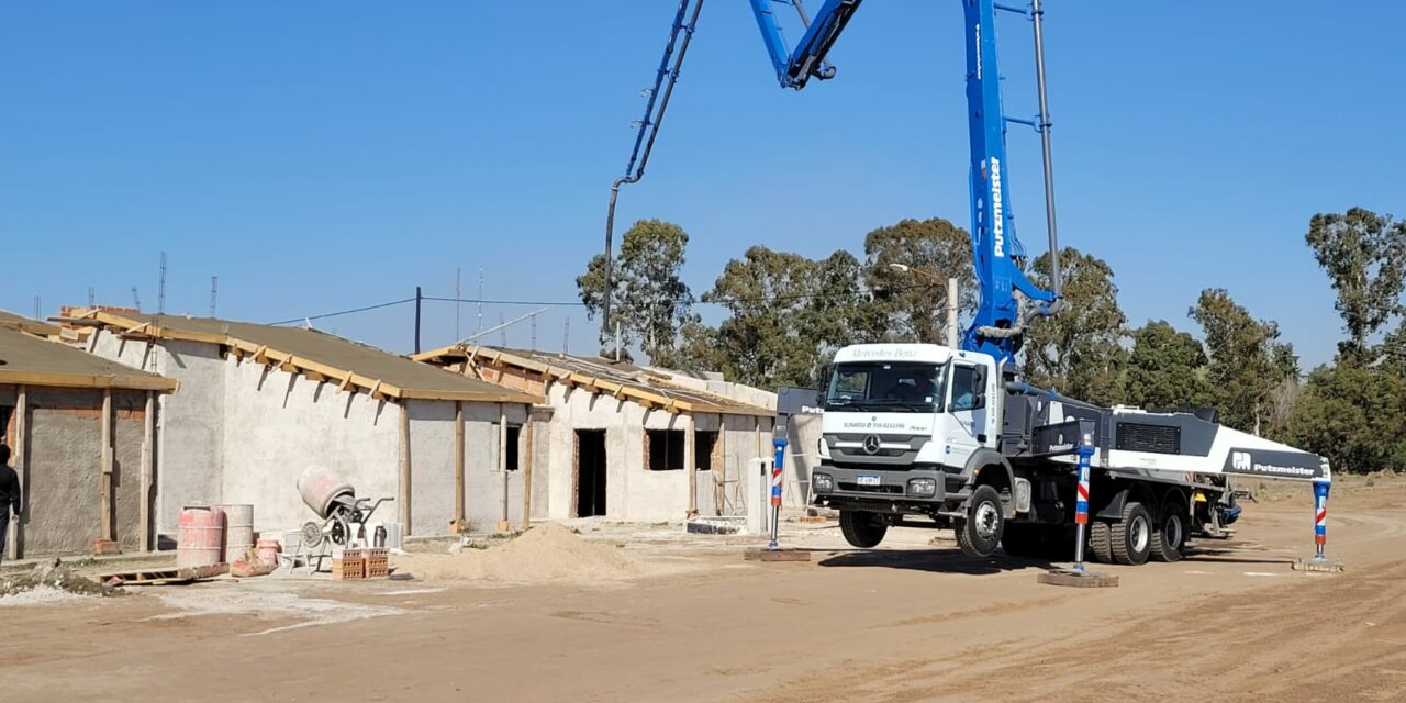 Bulnes: avanza la construcción de viviendas