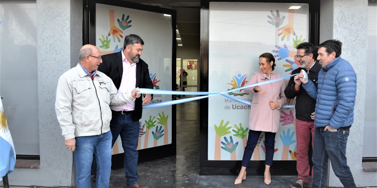 Ucacha: se inauguró el Centro Interdisciplinario Municipal