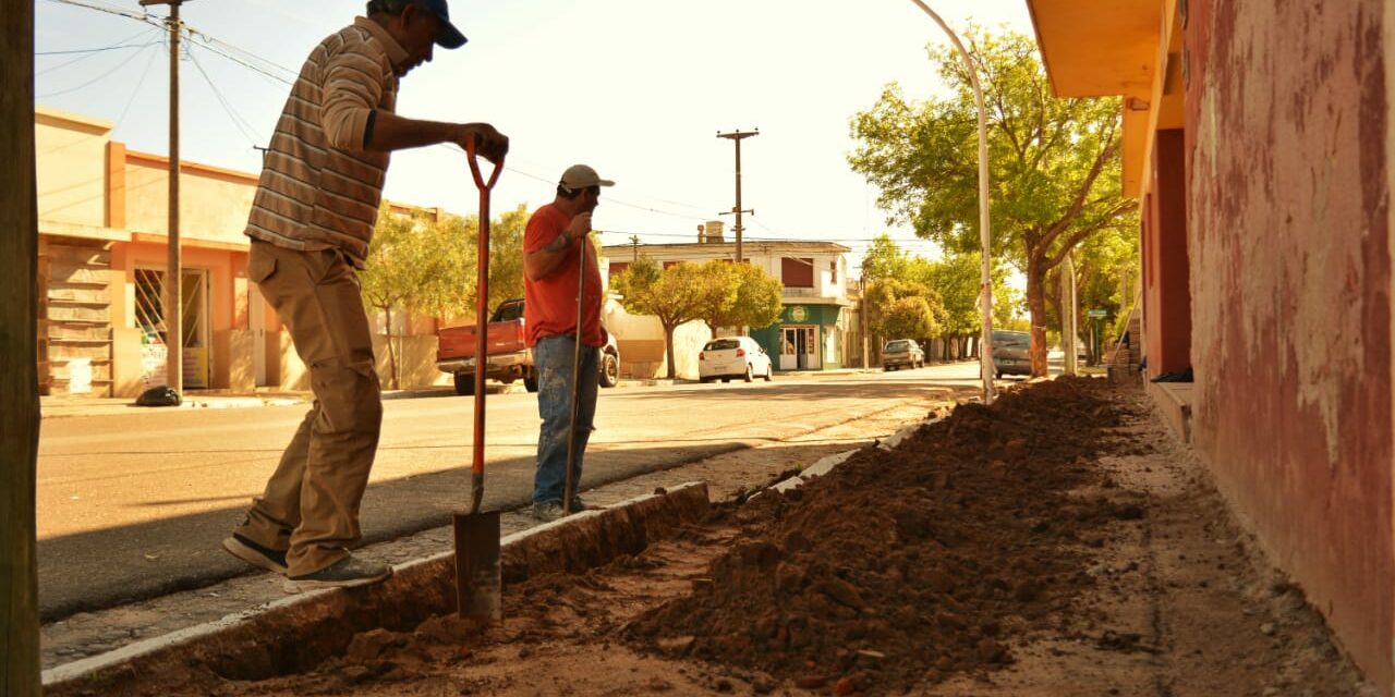 Sampacho: comenzó la ejecución de uno de los proyectos del Presupuesto Participativo