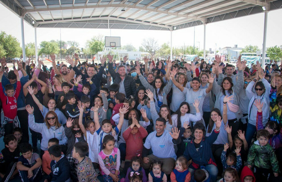 Más de 800 chicos festejaron el día de la primavera en Río Cuarto