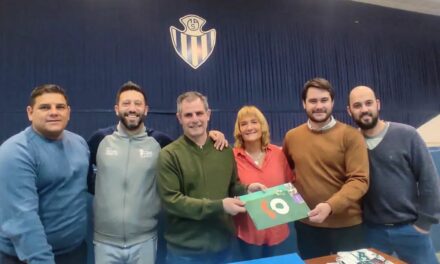 El Club Atlético Sampacho recibió aportes del Programa provincial “Construyendo Clubes”