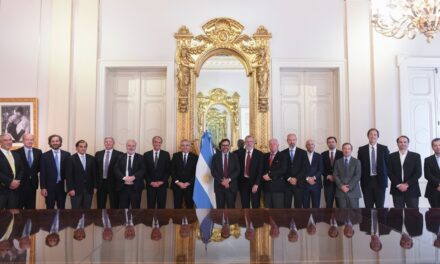 El Presidente se reunió con representantes del Consejo Empresarial Chile-Argentina