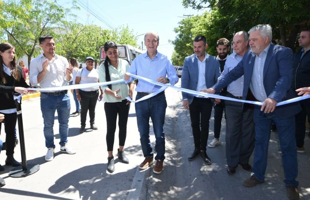 Schiaretti habilitó obras de infraestructura en La Calera