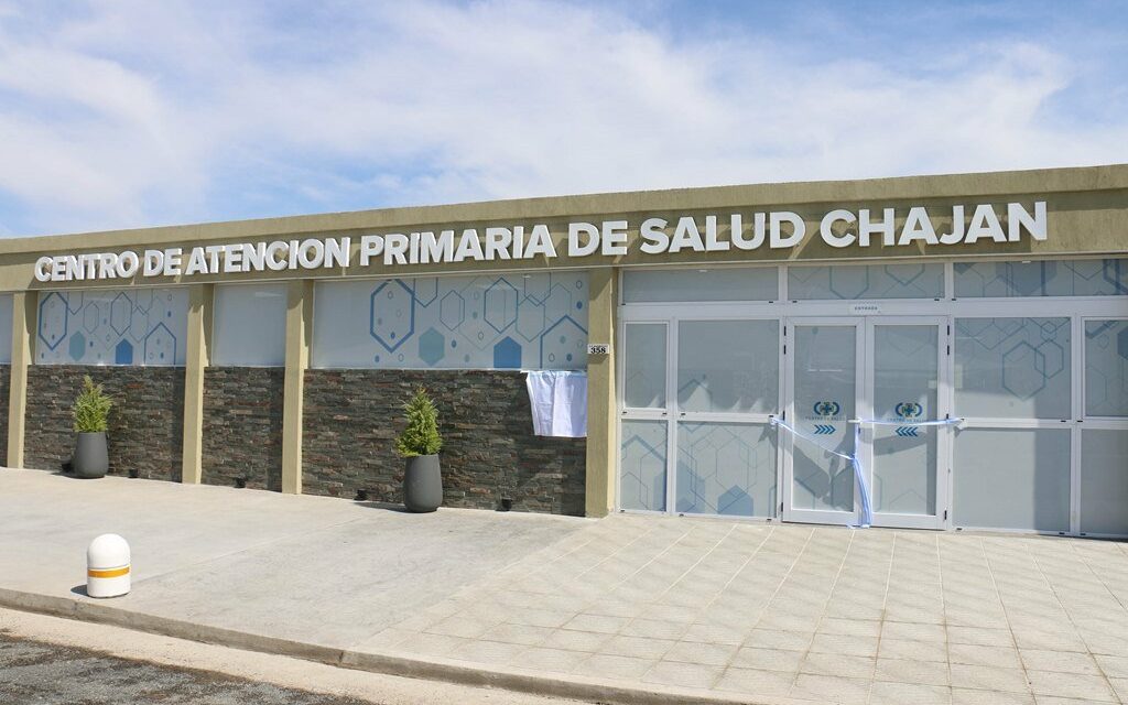 Chaján inauguró su nuevo Centro de Atención Primaria de la Salud