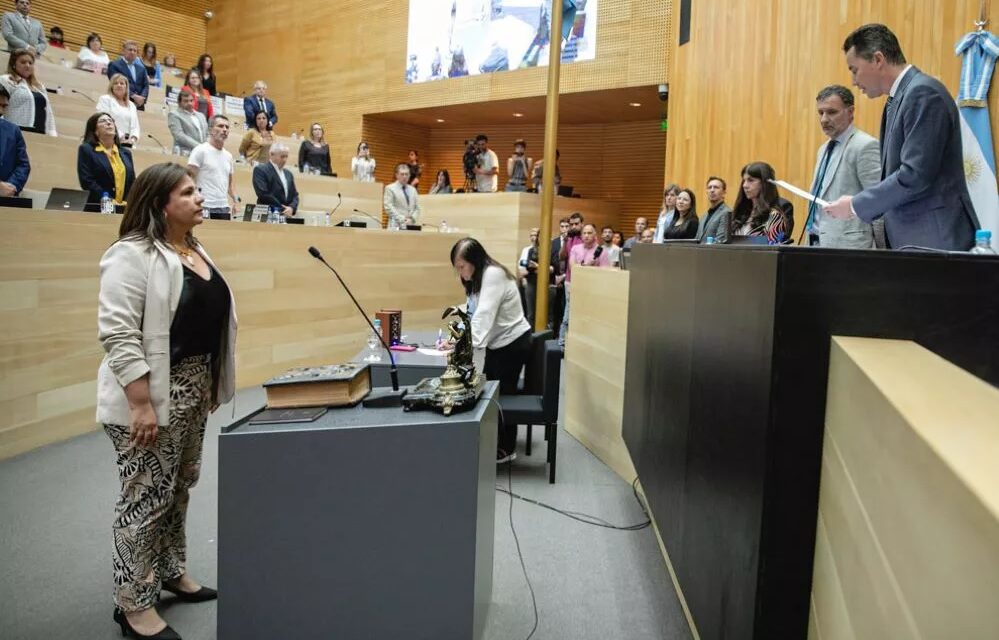 Nadia Fernández asumió la presidencia Provisoria de la Unicameral