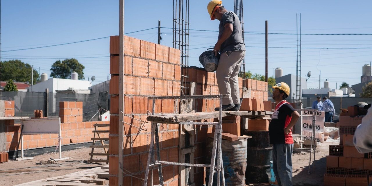 Río Cuarto: avanza la construcción del CGM en el Barrio Alberdi