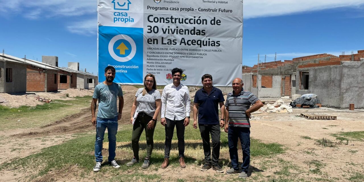 Avanza la construcción de viviendas en Las Acequias