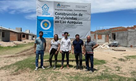 Avanza la construcción de viviendas en Las Acequias