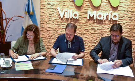 Villa María y CISCSA firmaron un convenio de colaboración para promover políticas públicas con perspectiva de género