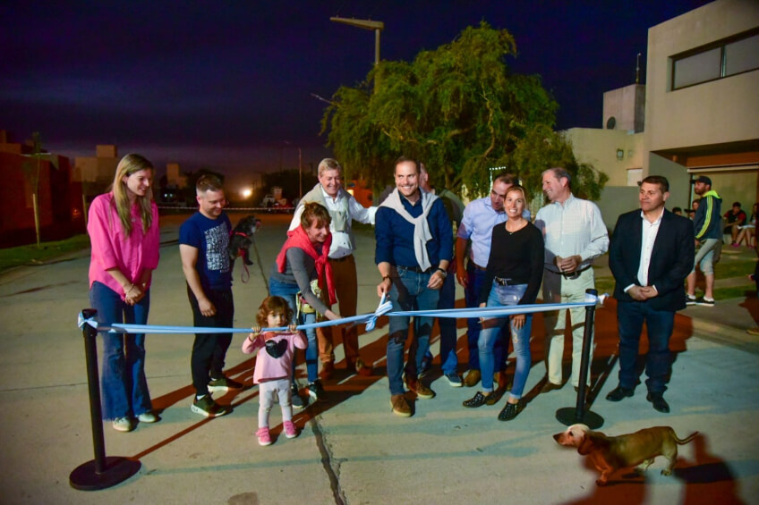 Villa María: se inauguraron obras en el Barrio Ramón Carrillo