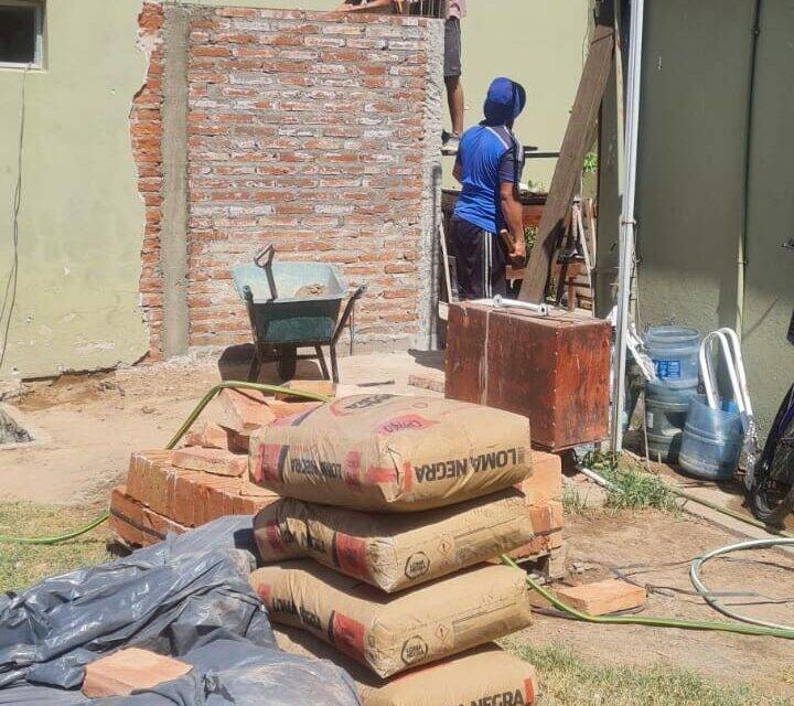 Buchardo: avanza la renovación en la Residencia Municipal de Adultos Mayores