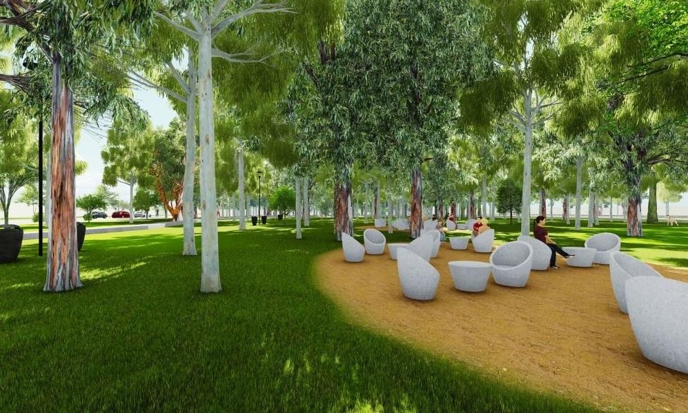 Elena: comenzó el proyecto del «Parque Recreativo» en el sur de la localidad