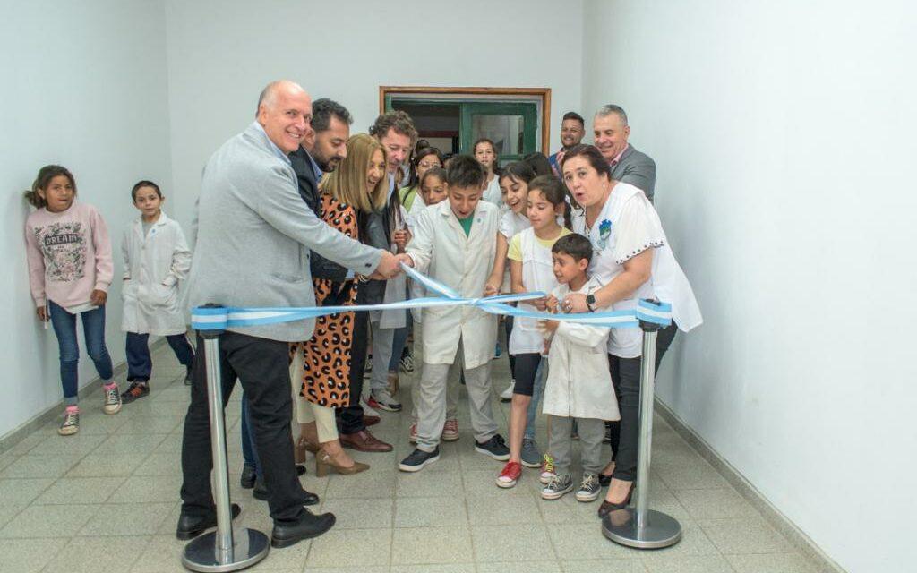 Almafuerte: Inauguraron la obra de la escuela Justo Abel Cartas