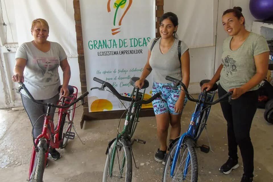 Río Cuarto: Granja de Ideas lanzó una Campaña solidaria «Recuperando en Bici»