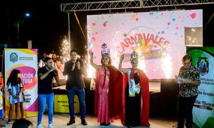 Presentaron en Villa Nueva los Carnavales Gigantes 2023