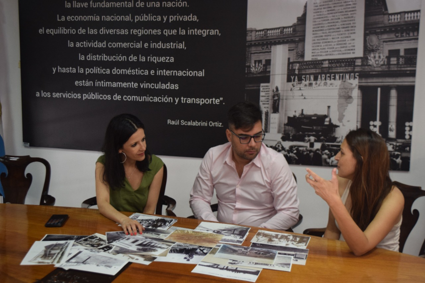 Villa María: El Museo Municipal Ferroviario digitalizó información del Museo Nacional de la especialidad
