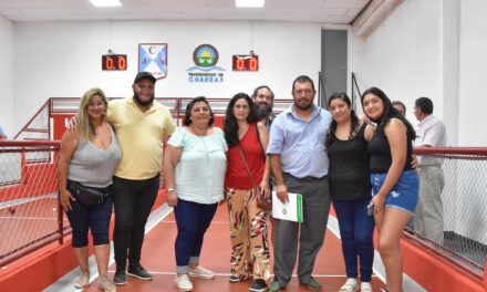 Charras: Inauguraron nuevas canchas sintéticas de bochas