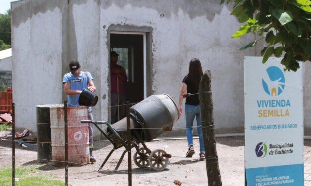 Buchardo: avanza la construcción de Viviendas Semilla