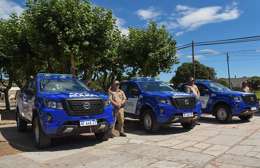 Habilitaron tres destacamentos de Policía Rural en el sur provincial